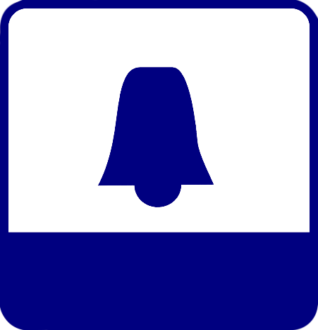 door bell of biometric lock 