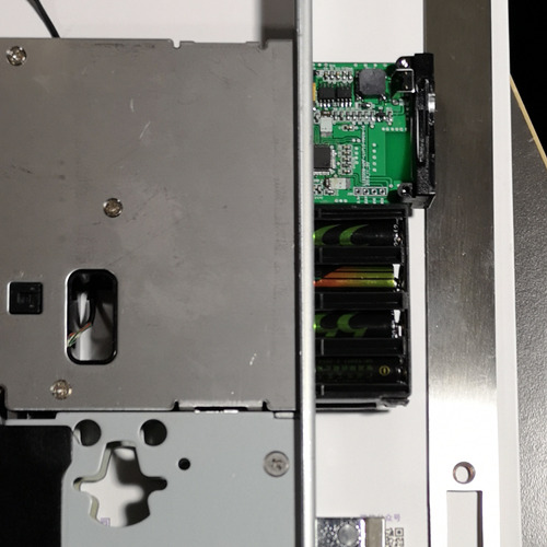 to replace battery and PCB of electric lock z710