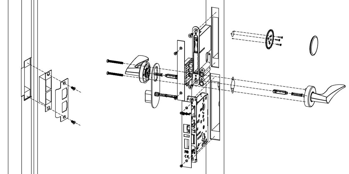 installation way of XF1665-A0