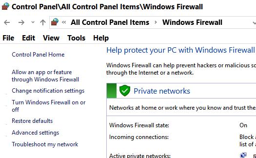 turn Windows Firewall on by JKtech (jktech.co)