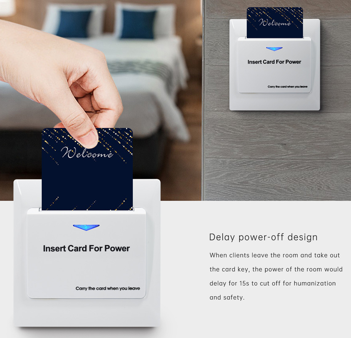 Application demo of smart energy saver switch