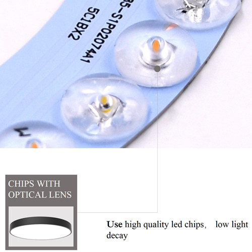 high quality LED chips,low light-declining led ceiling light